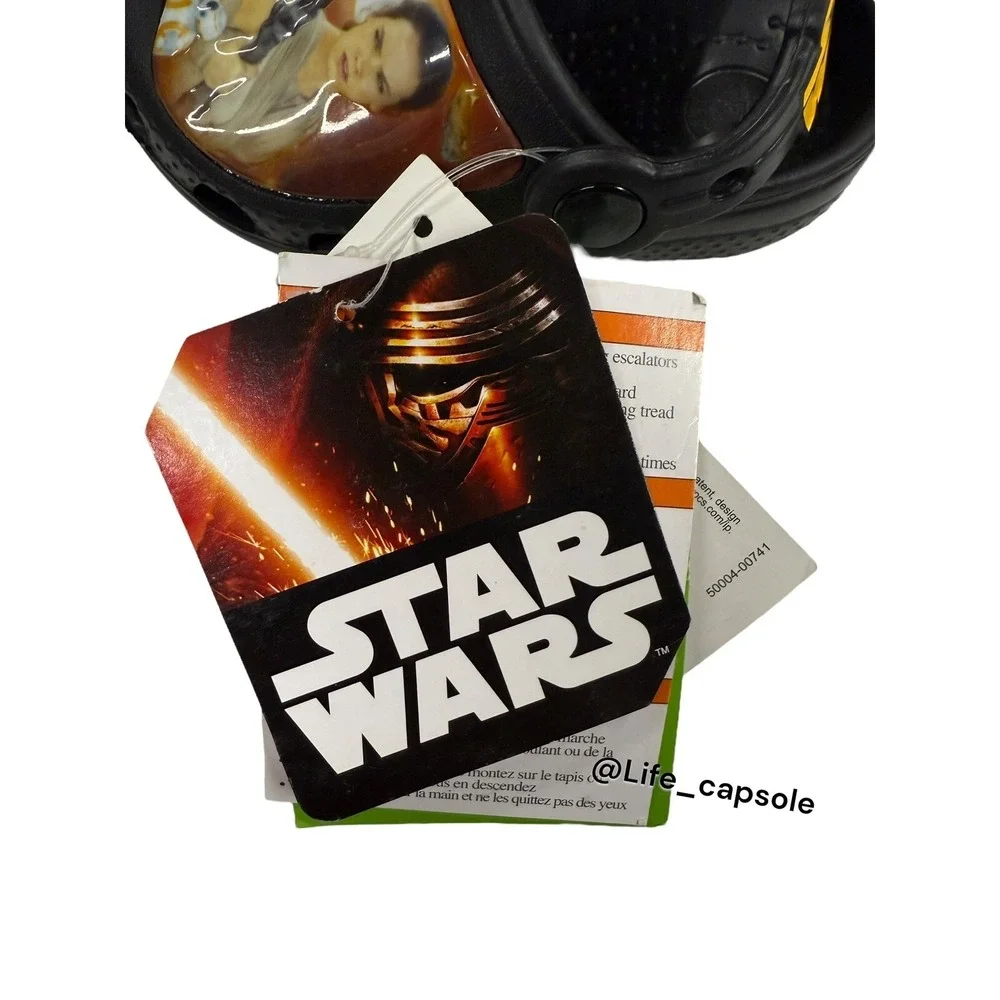 Size C4-5C Crocs STAR WARS Clog Disney Croslite Slip-On Clog Kids 202172-90H NWT
